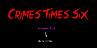 Crimes Times Six Font