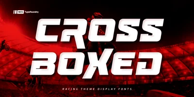 Cross Boxed Font