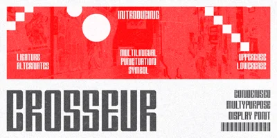 Crosseur Font