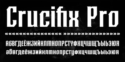 Crucifix Pro Font