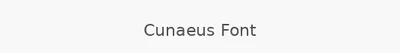 Cunaeus Font