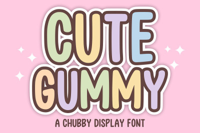 Cute Gummy Font