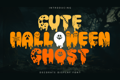 Cute Halloween Ghost Font