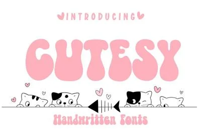 Cutesy Fonts