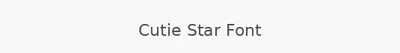 Cutie Star Font