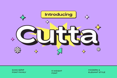 Cutta Sans Serif Free Download