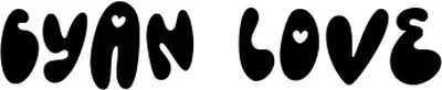 Cyan Love Font