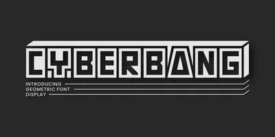 Cyberbang Font