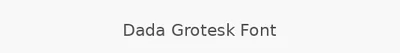 Dada Grotesk Font