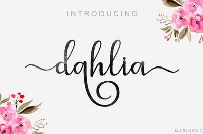 dahlia script
