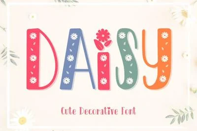 Daisy Font | Display Font