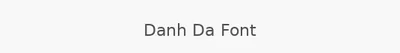 Danh Da Font