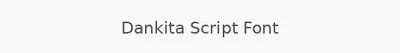 Dankita Script Font