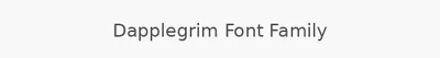 Dapplegrim Font Family