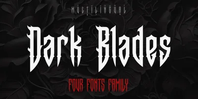 Dark Blades Font