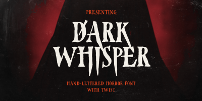 Dark Whisper Font