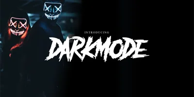 DARKMODE Helloween Font