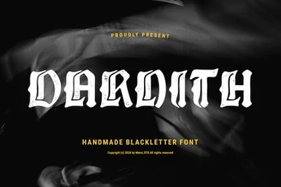 Darnith – Handmade Blackletter Font