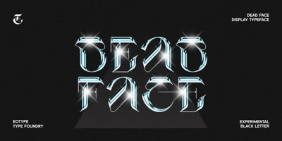 Dead Face Font