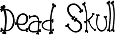 Dead Skull Font