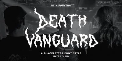 Death Vanguard Font