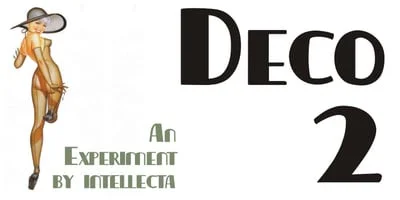 Deco Experiment 2 Font