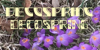 Deco Spring Font