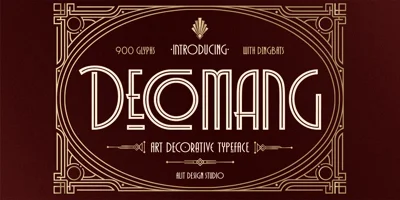 Decomang Font