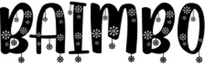 Decorative Baimbo Font