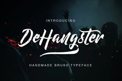 DeHangster Typeface Font