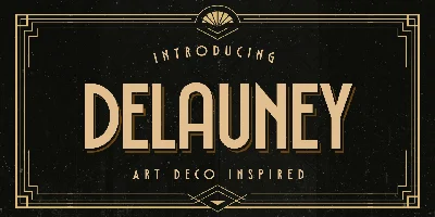 Delauney Font