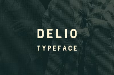 Delio Typeface Free Download