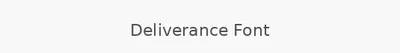 Deliverance Font