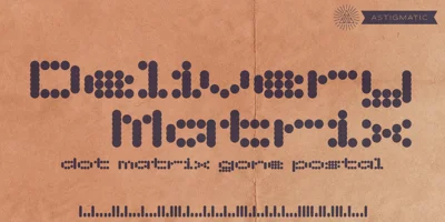Delivery Matrix AOE Font