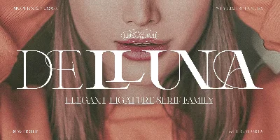 Delluna Typeface