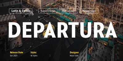 Departura Font