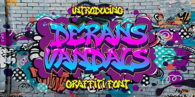 Derans Vandals Font