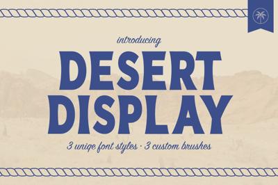Desert Display | Vintage Font Free Download