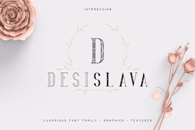 Desislava Luxurious Typeface + Bonus Free Download