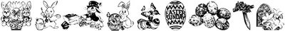 Destinys Easter Font