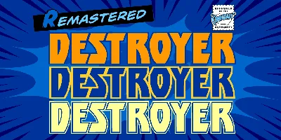 Destroyer Font