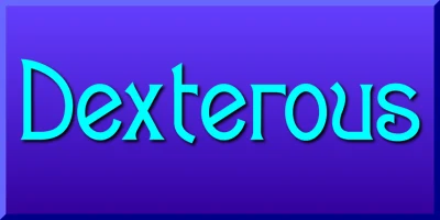 Dexterous Font