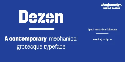 Dezen Solid Font
