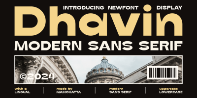 Dhavin Font