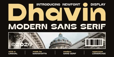 Dhavin Font