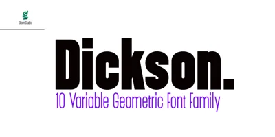 Dickson Font Free Download