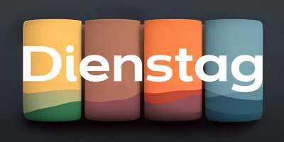 Dienstag Font