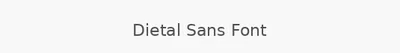 Dietal Sans Font