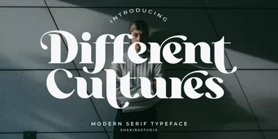 Different Cultures Font