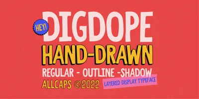 Digdope Font